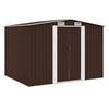 Image de Abri de Stockage pour Jardin Cabane à Outils Remise de Jardin Maison de Stockage Hangar de Rangement Arrière-cour 47031