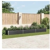 Image de Lit surélevé de jardin Acier galvanisé 480x80x45 cm Anthracite 47067