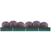 Image de Lit surélevé de jardin Acier galvanisé 600x80x45 cm Vert 47073