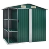 Image de Abri de jardin avec étagère Vert 205x130x183 cm Fer