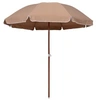 Image de Parasol de Jardin avec Mât en Acier, Pare-soleil de Patio, Abri de Soleil, Parasol de Terrasse Arrière-cour 47802