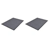 Image de Deurmatten 2 st 90x60 cm PVC grijs278748