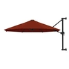 Image de Parasol Mural avec Mât en Métal Pare-soleil Parasol de Jardin Patio Terrasse Extérieur Anti-UV Anti-décoloration 300 47299