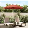 Image de Parasol met aluminium paal 270 cm terracottakleurig47309