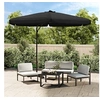 Image de Parasol met stalen paal 300 cm zwart47318