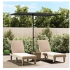 Image de Parasol de Jardin avec Mât en Aluminium, Pare-soleil de Patio, Abri de Soleil, Parasol de Terrasse Arrière-cour 47342