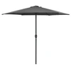 Image de Parasol de Jardin et Mât en Aluminium, Pare-soleil de Patio, Abri de Soleil, Parasol de Terrasse Arrière-cour 47346