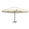 Image de Parasol met aluminium paal 600 cm zandwit47370