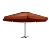 Image de Parasol met aluminium paal 600 cm terracottakleurig47375