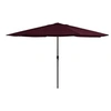 Image de Parasol de Jardin avec Mât en Métal, Pare-soleil de Patio, Abri de Soleil, Parasol de Terrasse Arrière-cour 47382