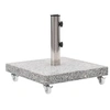 Image de Socle de parasol Granite 30 kg Carré Gris