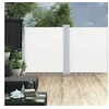 Image de Auvent latéral rétractable Crème 140 x 600 cm