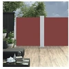 Image de Windscherm uittrekbaar 140x600 cm bruin48457