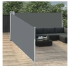 Image de Auvent Latéral Rétractable Store Latéral Brise-vue Abri Soleil Jardin Terrasse Balcon Exterieur Résistant aux UV 48474