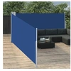 Image de Windscherm uittrekbaar 100x1000 cm blauw48476