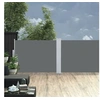 Image de Auvent latéral rétractable Anthracite 120 x 1000 cm