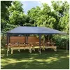 Image de Partytent professioneel 90 g/m² 4x6 m antraciet 48509