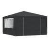 Image de Tente de réception et parois latérales 4x4 m Anthracite 90 g m²