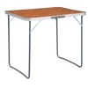 Image de Table pliable de camping avec cadre en métal 80x60 cm