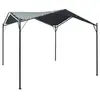 Image de Auvent tente belvédère 3x3 m Acier Anthracite