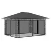 Image de Prieel met klamboe 180 g/m² 4x3x2,73 m antraciet47973