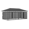 Image de Prieel met klamboe 6x3x2,73 m antraciet47974