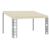 Image de Wandprieel 3x4 m stof cràmekleurig47988