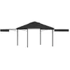 Image de Prieel met uitschuifbare daken 180 g/m² 3x3x2,75 m antraciet48004