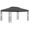 Image de Tonnelle avec double toit 3x4 m Anthracite
