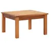 Image de Table basse de jardin - Carré - 60x60x36 cm - Bois solide d'acacia