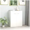 Image de Buffet blanc 60x30x75 cm bois d ingénierie