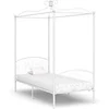 Image de Hemelbedframe metaal wit 100x200 cm284469