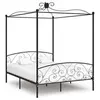 Image de Hemelbedframe metaal zwart 160x200 cm284478