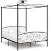 Image de Hemelbedframe metaal zwart 180x200 cm284479