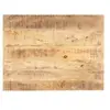 Image de Dessus de table Bois de manguier solide 15 16 mm 80x60 cm