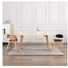 Image de Lot de 2 chaise H. 71.5 cm non pliable en bois interieur