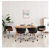 Image de Chaise de bureau interieur non pliable en bois H. 66 cm noir