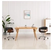Image de Chaise de bureau interieur non pliable H. 74 cm en bois gris
