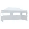 Image de Partytent pop-up met zijwanden 3x6 m staal wit48863