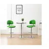 Image de Tabourets de bar lot de 2 vert similicuir249665