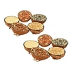 Image de Moitiés de noix de coco de nourriture d'oiseaux 10 pcs 290 g