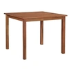 Image de Table de jardin 85x85x74 cm Bois d acacia massif