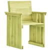 Image de Chaise exterieur non pliable en bois H. 86 cm