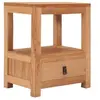 Image de Table de chevet 40x30x50 cm bois de teck massif