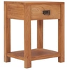 Image de Table de chevet 35x35x50 cm bois de teck massif