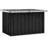 Image de Boîte de rangement de jardin Anthracite 109x67x65 cm