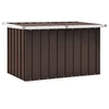 Image de Salon de jardin acier marron x 67.0 x 65.0 cm
