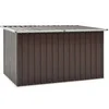 Image de Boîte de rangement de jardin Marron 171x99x93 cm