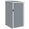 Image de Abri de jardin Gris 87x98x159 cm Acier galvanisé