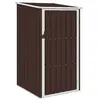 Image de Abri de Jardin Hangar de Stockage d'Outils Cabane de Jardin Abri de Rangement Cabane à Outils Extérieur Marrron 46292